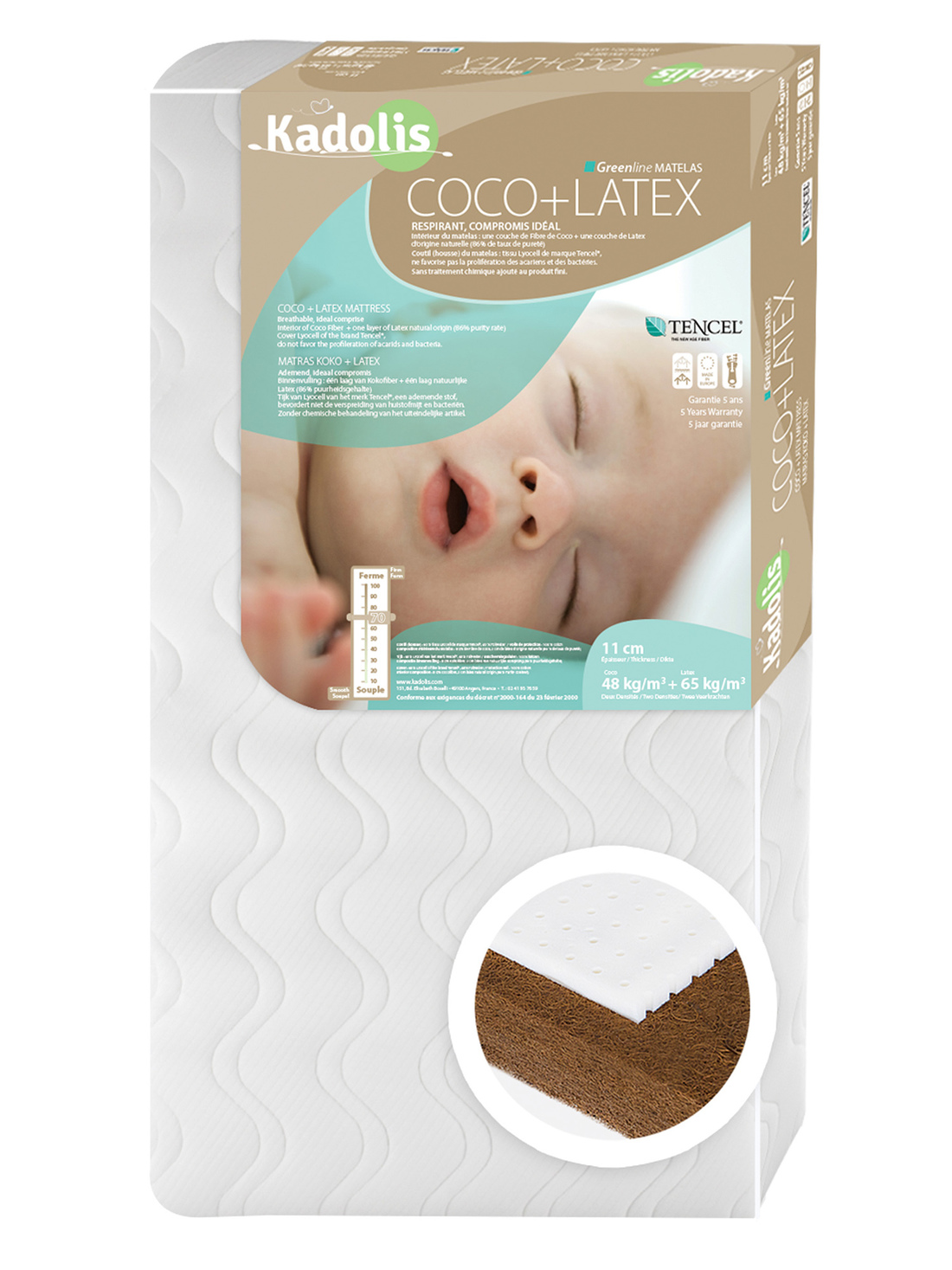 Matelas cocolatex